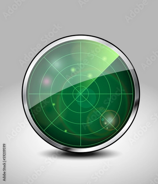 Obraz Vector radar