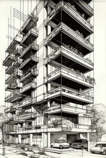 Fototapeta Byolt Architecture