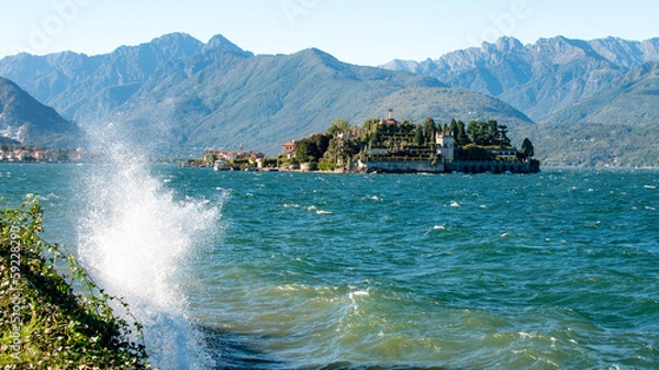 Obraz Tempête sur les iles Borromées
