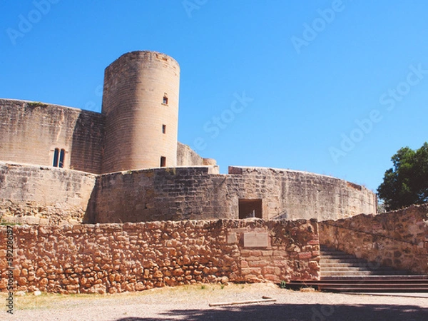 Fototapeta マヨルカ島　ベルベール城の入り口