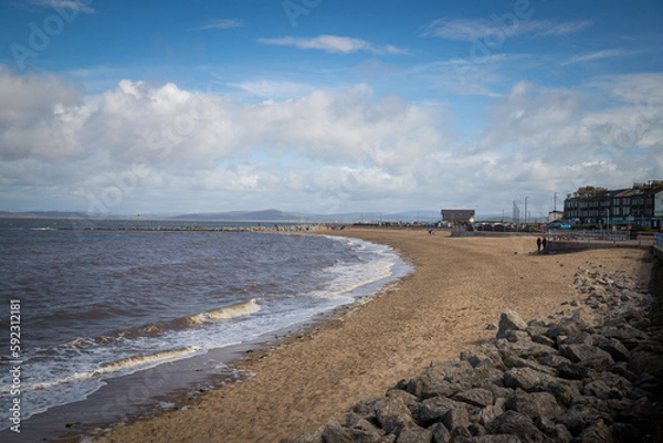 Fototapeta Morecambe Beach