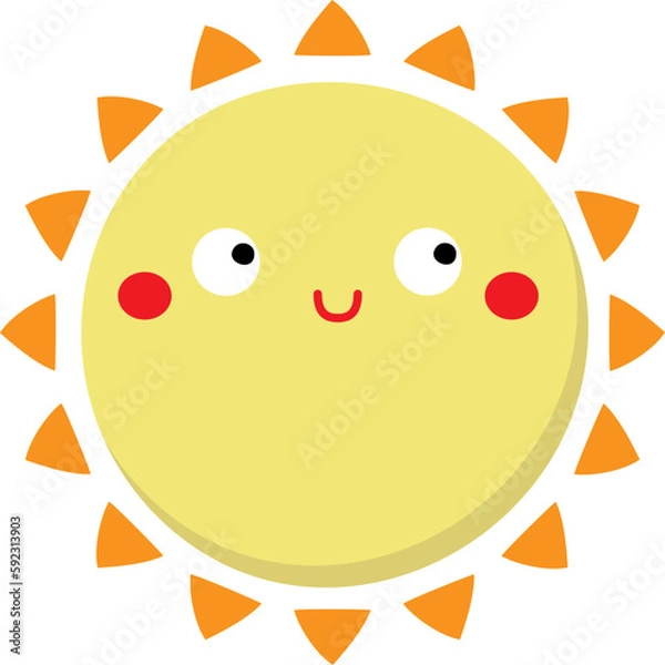 Obraz Cute Sun