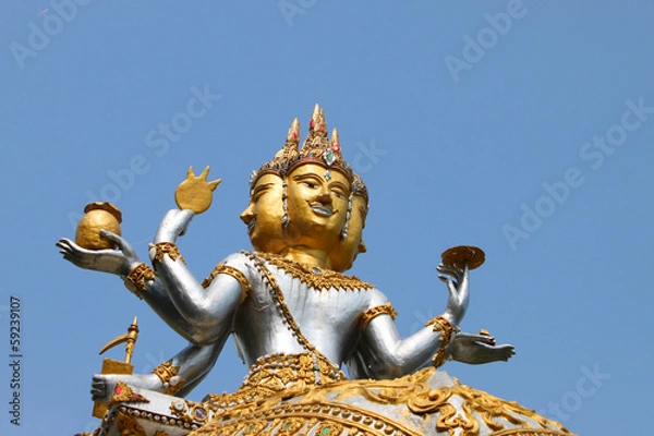 Obraz Brahma statue