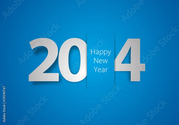 Obraz 2014 new year