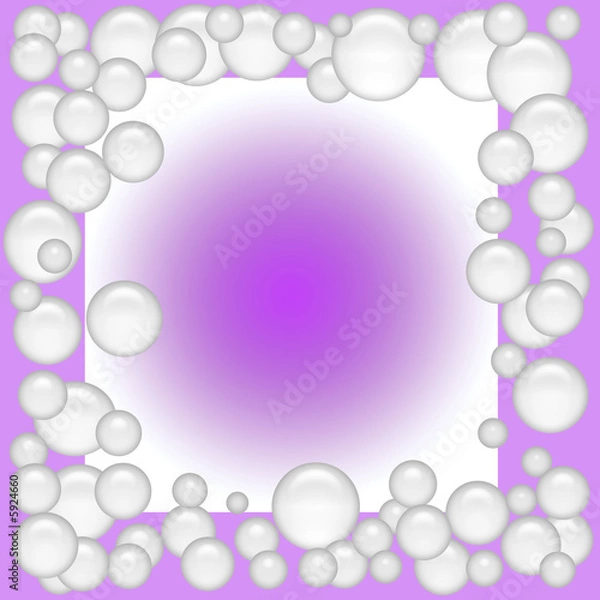 Fototapeta bubble scrapbook frame