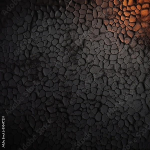 Fototapeta black leather texture created with generative AI