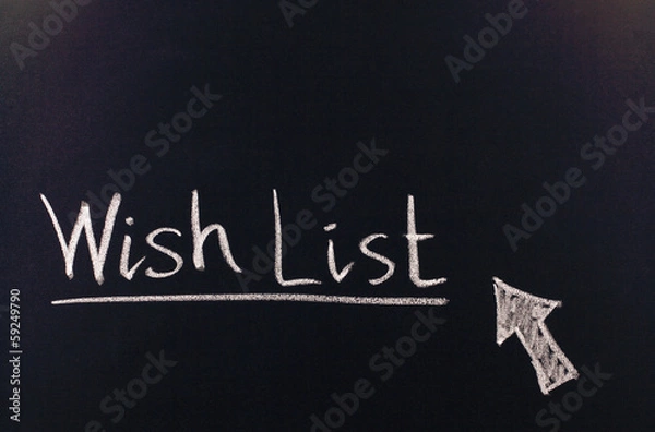 Obraz wish list