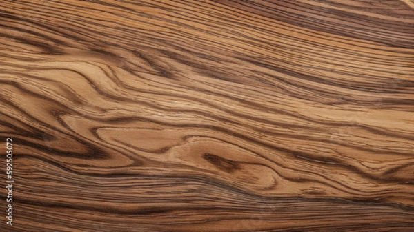 Obraz Exotic Lignum Vitae Wood Texture Wooden Background - generative ai