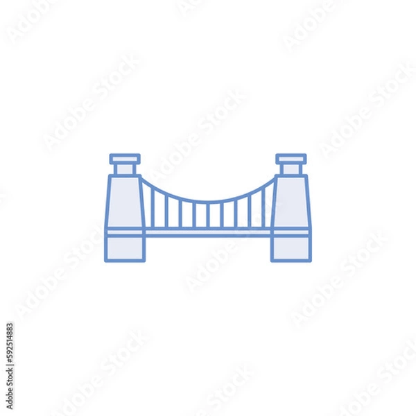 Fototapeta Bristol vector for Icon Website, UI Essential, Symbol, Presentation
