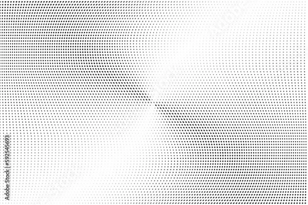 Fototapeta Light halftone dots pattern texture background. Vector illustration
