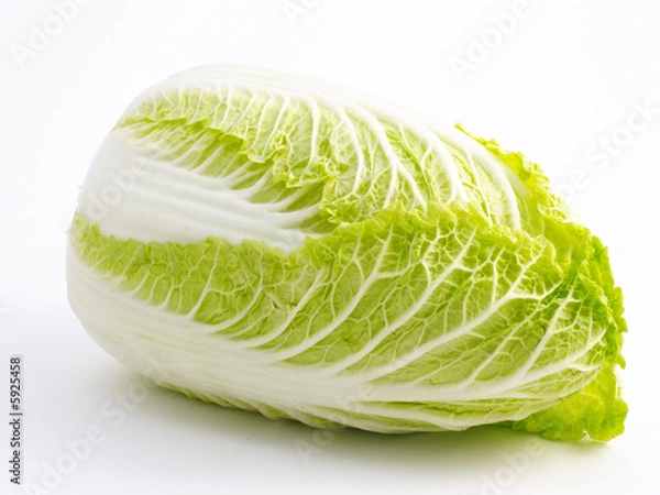 Obraz Bok Choy na białym tle