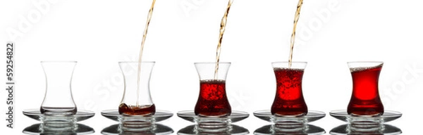 Obraz Turkish Tea Serving