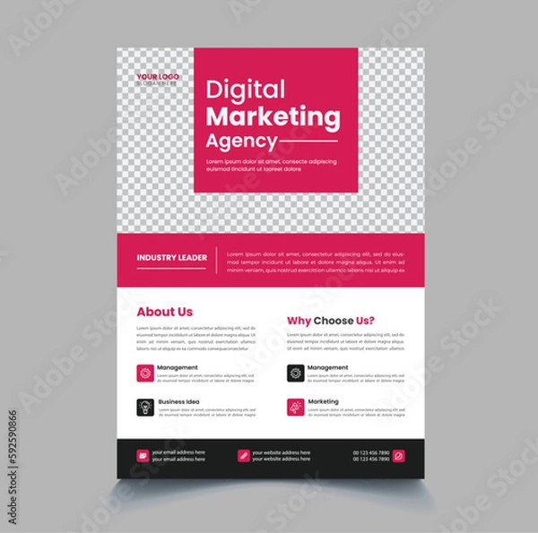 Obraz  Corporate Flyer 