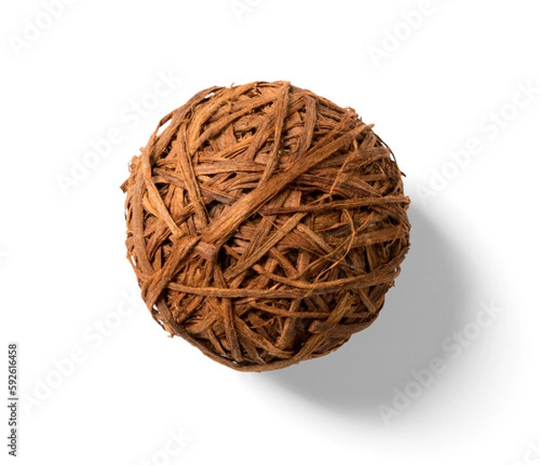 Obraz  Wicker Ball Dark