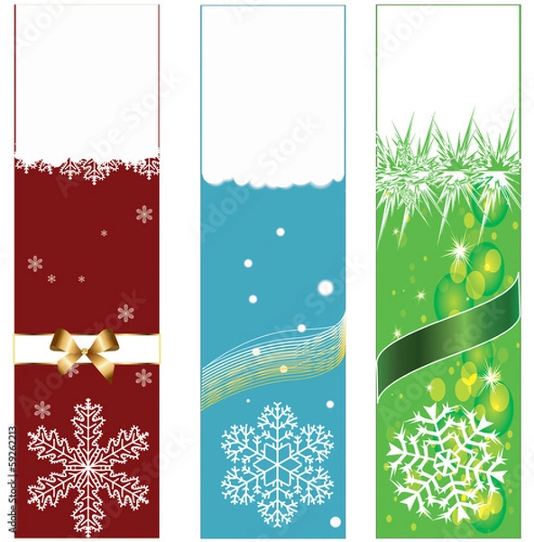 Obraz Christmas banners