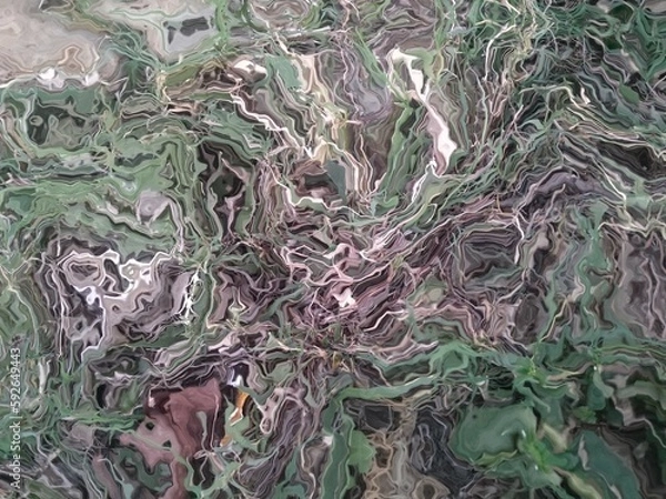 Obraz Green moss on the ground