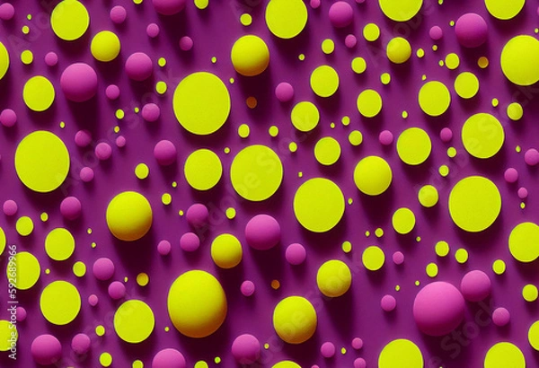 Obraz Seamless Quilled Paper Art