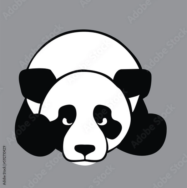 Obraz panda with a smile