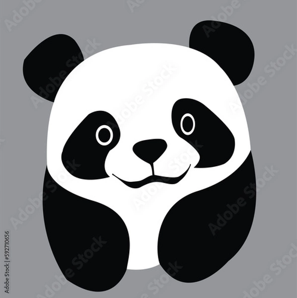 Obraz panda and bamboo