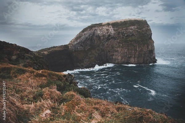 Fototapeta Ponta do Morro, Castelo Branco in Faial, the Azores