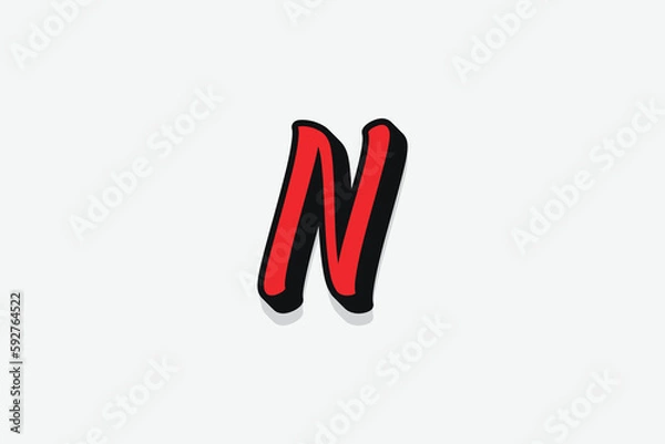Obraz hand, isolated, red, love, sign, white, symbol, heart, icon, illustration, word, vector, abstract, stop, text, clip, human, paper