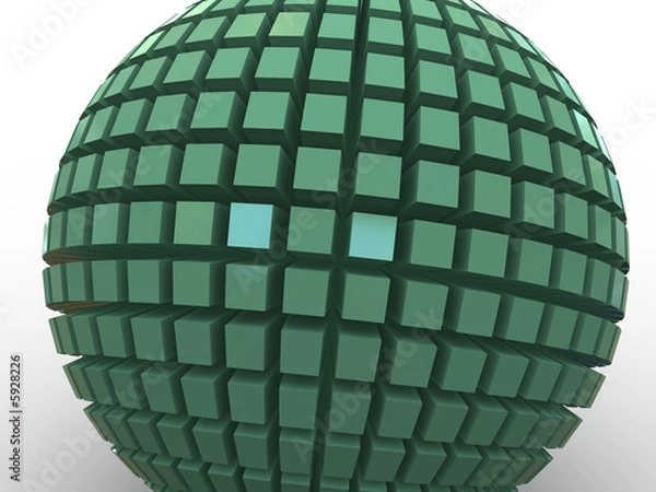 Fototapeta Sphere. 3d