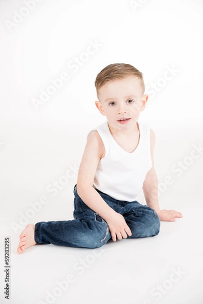 Obraz Lächelnder kleiner Junge