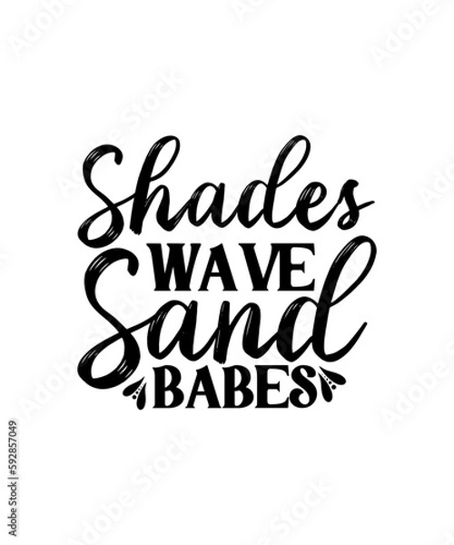 Fototapeta SVG Bundle, Summer and Beach Bundle, Summer SVG, Beach SVG, 11 designs,Summer svg bundle, Summer quotes bundle, Summer svg, Beach Life SVG, Summer shirt svg, Beach svg bundle, Cricut Cut Files, Silhou