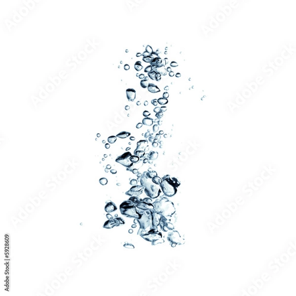 Fototapeta water bubbles