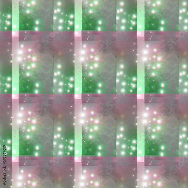 Obraz Abstract iridescent glitch art texture background image.