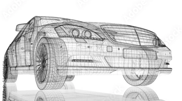 Obraz Car 3D model