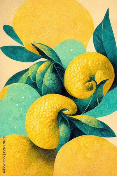 Fototapeta lemon dream