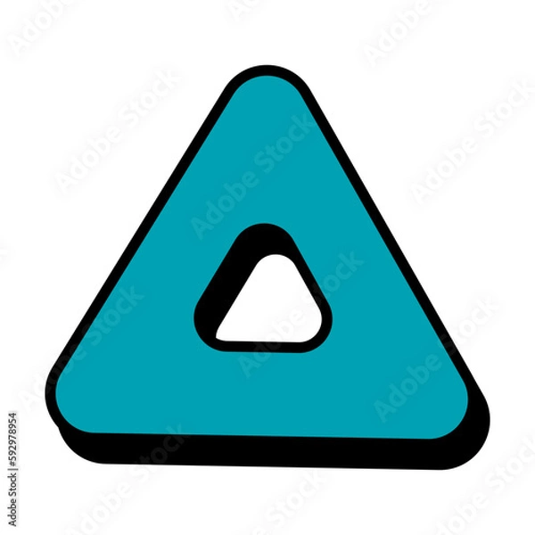 Obraz Gaming Controller Icon Bold Retro Shape