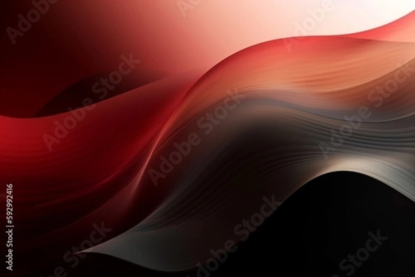 Fototapeta abstract waves holographic background
