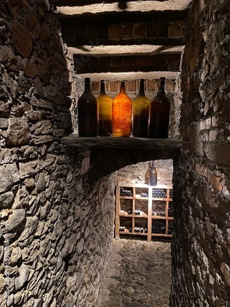 Obraz Orange Flasche