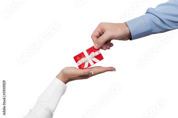 Obraz Gift card concept