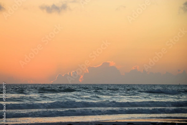 Obraz sunset over the sea