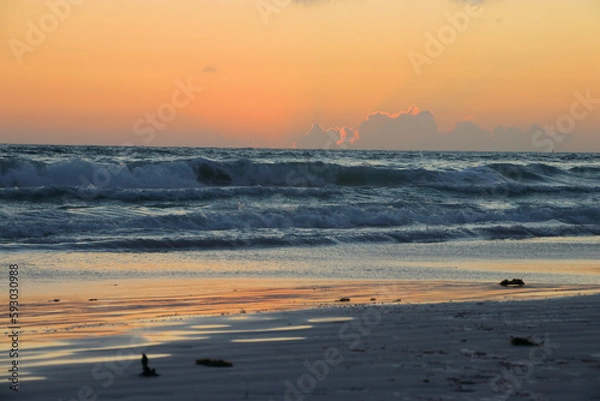 Obraz sunset at the beach