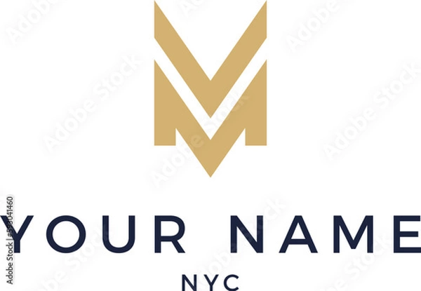 Obraz Minimalist Modern VM Logo Luxury