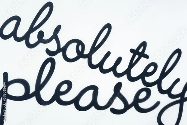 Fototapeta absolutely please