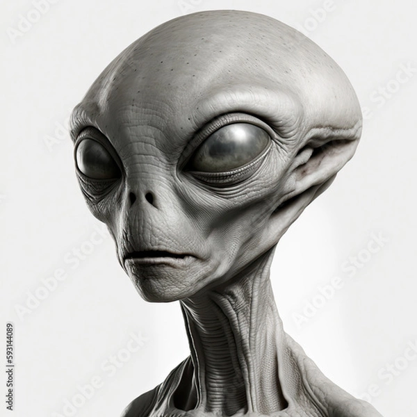 Fototapeta Zeta Grey Alien