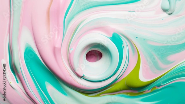 Fototapeta Paint swirl texture