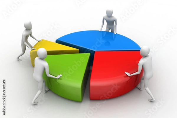 Obraz Team work, business concept