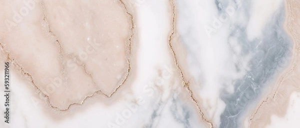 Obraz Closeup surface abstract marble pattern at the marble stone floor texture backgroundGenerative AI.