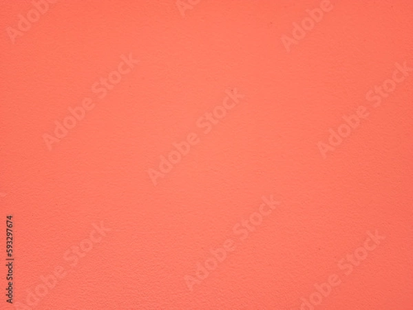Fototapeta Orange wall background or texture and gradients shadow for design work.