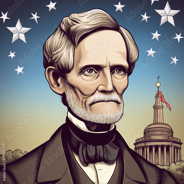 Obraz Jefferson Davis' Birthday