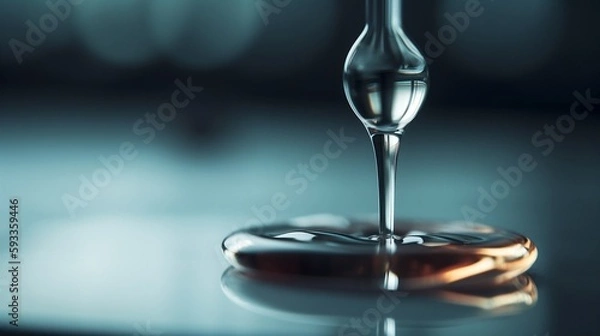 Obraz Fluid dripping
