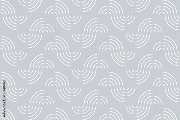 Fototapeta Wave modern background. Vector illustration.