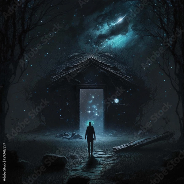 Fototapeta Cosmic doorway