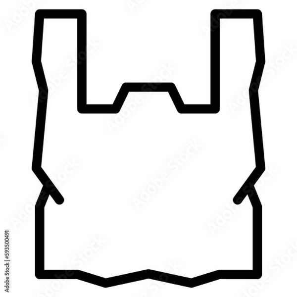 Obraz plastic bag line 